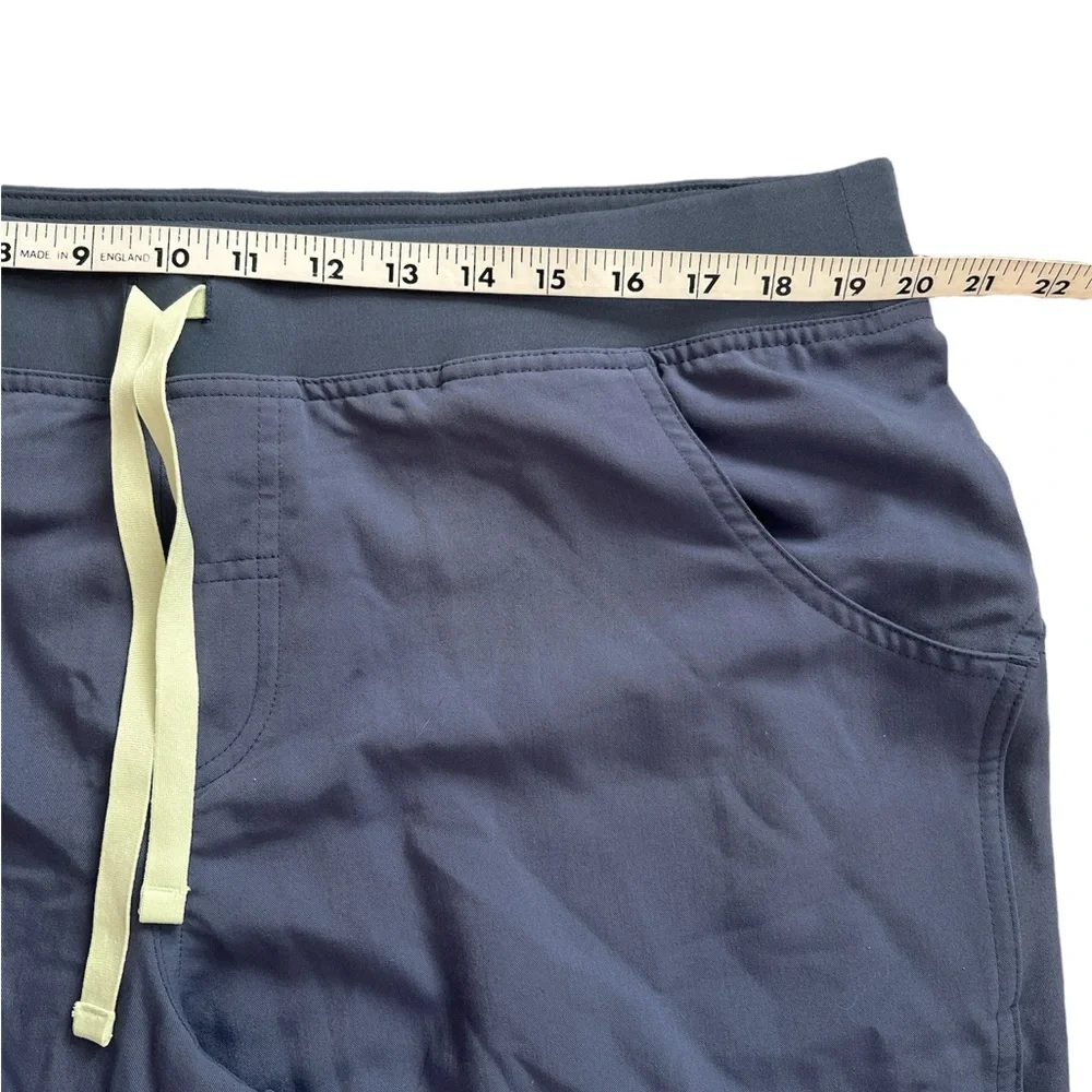 Figs Clothing Kade Gray Women XL Cargo 4-Pocket Pull On‎ Drawstring Scrub Pants
